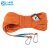 SHANDUAO 高空作业安全绳套装 户外安装空调工地施工作业保险绳SD232钢丝内芯 10mm直径（30米）橘色