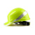 代尔塔 (DELTAPLUS）102018 多色安全帽 ABS绝缘防砸工程建筑工地安全帽 荧光黄色