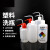 化学溶液适用于专用洗瓶250 500ML塑料弯头瓶吹冲洗蒸馏水次定制 深蓝色