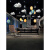 谷梓帆 户外大型月球灯 北欧3d月球灯设计师酒店客厅售楼部吧台户外防水 3D版直径20cm