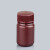 希万辉 玻璃试剂瓶实验室磨口分装滴剂瓶实验器具 （50个）加厚棕色30ml