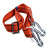 全身电工安全带国标爬电杆电力双保险带户外专用安全腰带 红色电工双小钩腰带