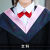 学士服文科大学生毕业礼服学院风班服表演礼服成人通用学位服垂布 粉色高端假领红领结 XS 适合身高155以下