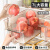 家の物语（KATEI STORY）日本大容量冰箱收纳盒大号保鲜盒食品级冷冻水果鸡蛋盒密封储物盒 升级款大号组合装 4件套
