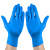 登升 一次性丁腈防护手套 餐饮加工清洁防油耐用安全手套 100只/盒 蓝色加厚款 DS2005 M码