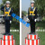 鹿色 交通指挥员举慢字模拟假人 单台摄像