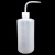 午励 冲洗瓶 塑料白色弯头管洗瓶 带刻度LDPE冲洗瓶 加厚 250ml（3个） 