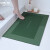 硅藻泥吸水垫卫生间地垫软硅藻土防滑浴室脚垫卫浴厕所地毯  长方莫兰迪-松绿灰 40*60cm