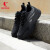 乔丹QIAODAN运动鞋女鞋跑步鞋皮面防水跑鞋皮革休闲鞋XM46230211