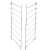 秋佳含藏样板架五金门板样品展示架色板展示架瓷砖木板展架连体样 亮光8层一套价格_高度92cm