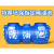 三级隔油池餐饮厨房地埋式PE塑料成品商用化油池油水分离桶罐 180~240人使用【0.6立方-蓝色】 升级特厚