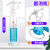 玻璃翻泡瓶 测定汞含量具三路活塞翻泡瓶冷原子测汞吸收还原瓶8/1 还原吸收管 15ml