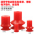 机械手配件真空吸盘工业B5/B8/B10/B15硅橡胶高回弹吸盘吸嘴气动 B5-S硅胶(红色)