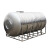 304不锈钢水箱水塔储水罐蓄水桶加厚消防水池1吨-10吨定制 2吨304有架加厚.