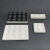 实验室陶瓷反应板点滴板白色黑色6孔耐酸碱理化瓷比色板井穴板 12孔黑2个