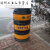 定制适用于电线杆防撞桶安全警示交通圆柱型防撞桶防撞墩反光电杆 黄黑1200*650*450