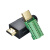 HDMI免焊接公头 免焊HDMI线2.0 1.4版高清工程线接口插头转接端子 焊接模块 配外壳 焊接模块 配外壳