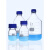 蓝盖瓶 丝口蓝盖试剂瓶 SCHOTT螺口试剂瓶250ml 50ml透明