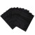 冰禹 BYyn-75 黑色自封袋 （100只）不透光密封袋 遮光袋避光袋包装袋 8*12cm（13丝）