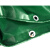 京势 防雨布 防水布 PVC刀刮布加厚防晒防雨绿色篷布货车帆布油布 5米*10米（1张）
