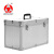 铝合金工具箱采样箱试剂瓶箱收纳箱40孔水质检测箱户外采集存放箱 白色10孔采样箱