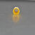 OT接线鼻RV5.5-4L紫铜圆形预绝缘端头4平方冷压端子50个线耳 RV5.54L(50个黄色