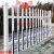 变压器防护栏 PVC塑钢围墙护栏变压器围栏电力箱变栅栏小区幼儿园户外隔离栏杆定制 0.6米高(颜色备注客服)