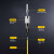 麦森特MAXCENT 12芯集束光缆 SC-SC束状单模光纤跳线 预端接分支光纤线 低烟无卤弯曲不敏感120米M12-SS120