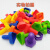 ODEK幼儿园桌面玩具螺丝配对积木塑料积木拼插玩具螺丝对对碰积木 72个螺丝36对盒装+图纸