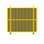 星期十 2米高X3米宽移门 车间隔离网仓库围栏网铁丝网格工业栏杆防护网定制