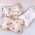 艺彩蝶【首单立减】枕头6-16岁婴儿枕头棉纱布宝宝定型枕新生0到6个月头 蘑菇