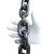 英耐特 G80级锰钢起重链条吊装索具国标铁链吊索具葫芦链条拖车链条吊链 8mm*1米（2吨拉力） 