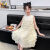 LA.VILAVI女童吊带裙2024夏季新款儿童时髦甜美公主裙宝宝气质连衣裙 粉红色 140