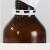 戴丹直销500ml棕色实验瓶试剂盐水玻璃瓶螺口样品瓶防盗玻璃甲醇空瓶 500毫升棕色带刻度6个