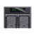 奥德盛（ODSX） 索尼 XR500 XR200 CX100 摄像机NP-FH100电池 双充充电器 一电一充（双充 带电量显示） DCR-HC48E / DCR-HC52E