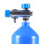 链工 工业氧气瓶高压瓶铝合金无缝钢瓶吸氧工业瓶急救瓶单瓶 3.2升瓶表一体氧气瓶