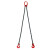 尚留鑫 起重链条吊索具3吨2.5米双腿G80锰钢组合吊具