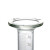 沁度玻璃量筒10251002505001000ml毫升高硼硅具塞带刻度精准量杯 圆底10ml分量值0.2ml