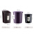 庄太太 塑料茶台废水桶垃圾桶过滤桶【紫色小号-圆形】ZTT0976