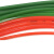 定制聚氨酯皮带PU圆带圆条传动带绿色粗面带红色光面带2mm-18mm可代接 绿色粗面9mm 其他