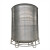 304不锈钢水箱立式加厚水塔储水桶太阳能楼顶厨房储水罐酒罐 2吨特厚130cm170cm带支架 带支架