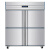 四门冰箱商用大容量冷柜冷藏冷冻双温厨房立式保鲜四开门 六门上冷冻下冷藏