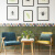 润华年美式田园客厅仿古砖米黄绿蓝色釉面瓷砖复古风厨房卫生间地砖墙砖 花片D款75×330mm 其它
