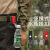谋福（CNMF）户外战术尼龙饮料瓶织带挂 多功能登山便携水瓶挂扣(军绿色5个装)