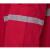 沸耐笙 FNS-22762 棉料反光劳保工装耐磨套装 优质款套装/红色M/165 1套