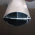 罗德力 铝合金地线槽 明装弧形半圆线槽地板槽 6号地面线槽加厚(一米价)