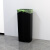 迪恩斯（DEANS）室内商用垃圾桶内桶PP塑料垃圾箱内筒果皮箱防火内胆 30L方桶