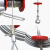 起重钢丝绳4mm-10mm微型电动葫芦小吊机镀锌防旋转耐磨 PA400-12米直径4mm