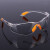 电焊眼镜焊工护目墨镜防强光紫外线氩弧焊接防打眼劳保防飞溅 168透明
