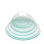 午励 玻璃表面皿 耐高温结晶皿盖 圆皿 烧杯盖 10片90mm 